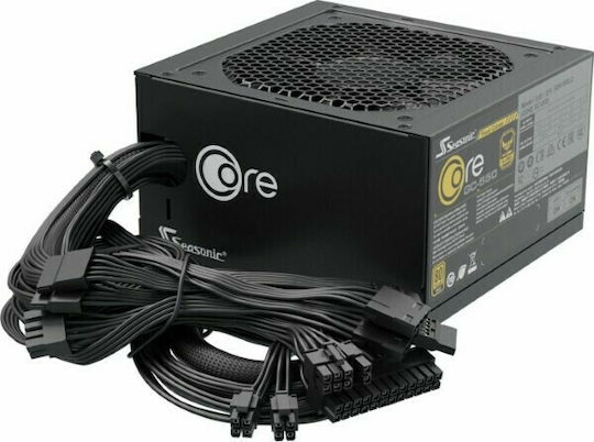 Seasonic G12 GC 650W Black Computer Power Supply Full Wired 80 Plus Gold