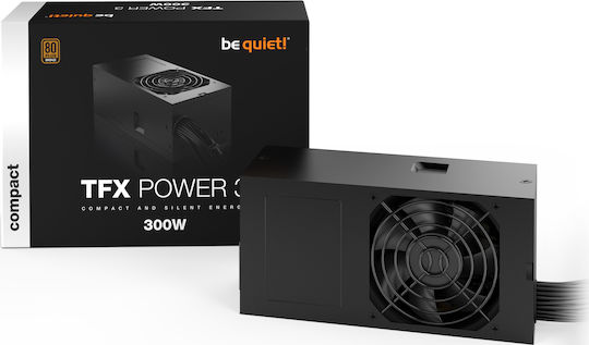 Be Quiet TFX Power 3 300W Black Computer Power Supply Full Wired 80 Plus Bronze