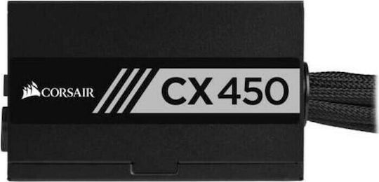 Corsair CX Series CX450 450W Μαύρο Τροφοδοτικό Υπολογιστή Full Wired 80 Plus Bronze