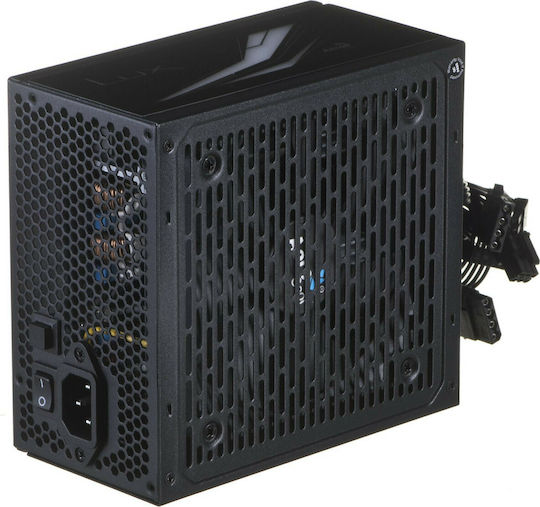 Aerocool Lux RGB 750W Черен Компютърно захранване Пълен кабел 80 Plus Bronze