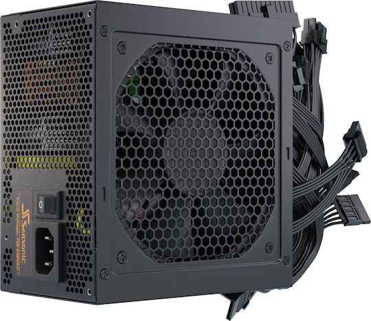 Seasonic B12-BC 650W Black Computer Power Supply Full Wired 80 Plus Bronze