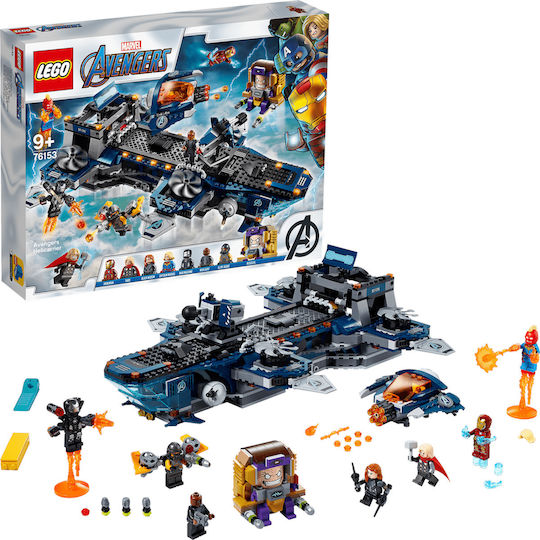 LEGO Marvel Avengers Helicarrier Für 9+ Jahre 1244 Stück