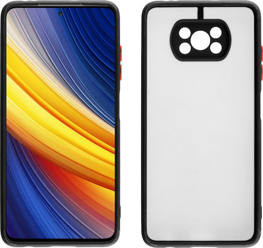 Lime Hardshell Camera Guard Задна корица Пластмаса / Силикон Galaxy A14 / A14 5G ( Poco X3 NFC / X3 Pro)