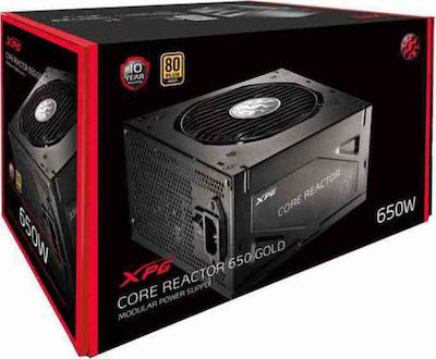 Adata XPG Core Reactor 650W Τροφοδοτικό Υπολογιστή Full Modular 80 Plus Gold