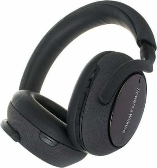 Bowers & Wilkins PX7 Безжични Bluetooth Над ухото Слушалки с 30 часа работа и Quick Charge Сив