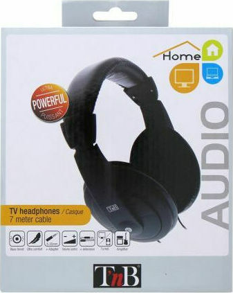 T'nB Home 2 Ενσύρματα Over Ear Ακουστικά Μαύρα