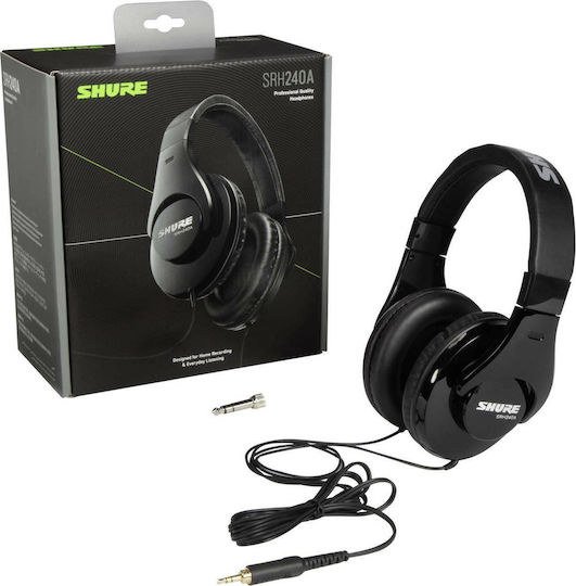 Shure SRH240A Жични Over Ear Слушалки Черни
