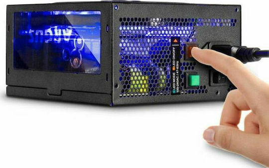 Inter-Tech Argus RGB CM 650W Τροφοδοτικό Υπολογιστή Semi Modular 80 Plus Gold
