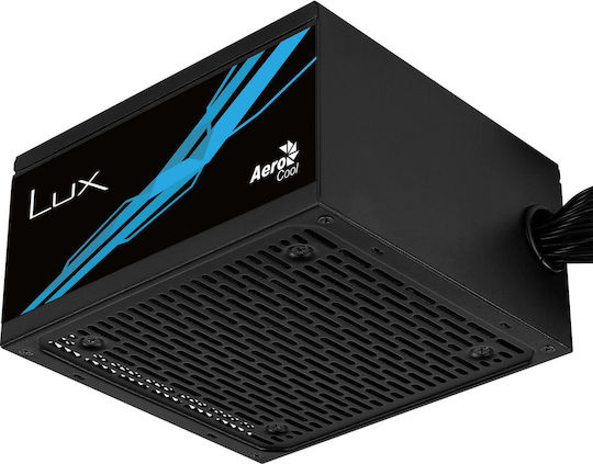 Aerocool Lux 750W Black Computer Power Supply Full Wired 80 Plus Bronze