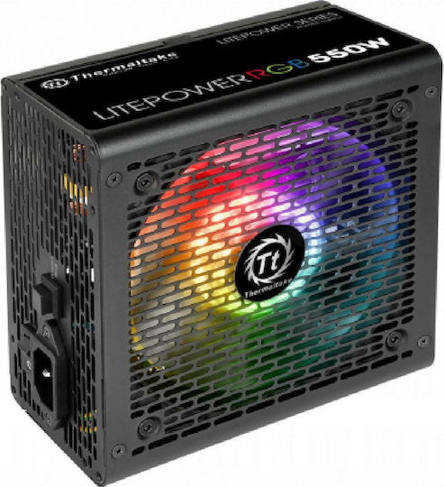 Thermaltake Litepower RGB 550W Μαύρο Τροφοδοτικό Υπολογιστή Full Wired