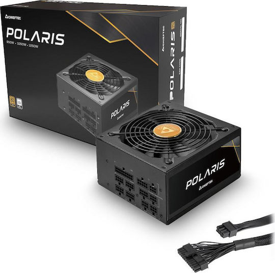 Chieftec Polaris 850W Black Computer Power Supply Full Modular 80 Plus Gold