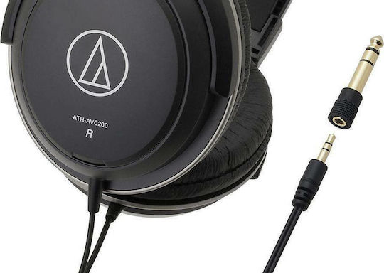 Audio Technica ATH-AVC200 Ενσύρματα Over Ear Ακουστικά Μαύρα