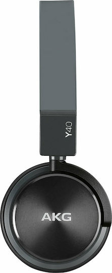 AKG Y40 Wired On Ear Headphones Black
