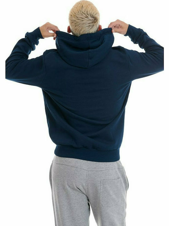 BodyTalk Men's Sweatshirt with Hood and Pockets Navy