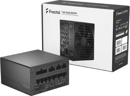 Fractal Design Ion Gold 850W Μαύρο Τροφοδοτικό Υπολογιστή Full Modular 80 Plus Gold