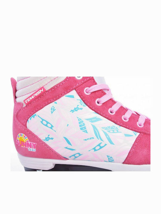 Tempish Sunny Leaf Jr Quadruplu Rolez Roz Copii
