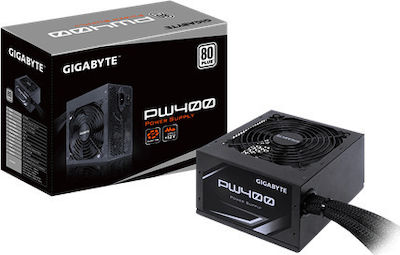 Gigabyte PW400 400W Μαύρο Τροφοδοτικό Υπολογιστή Full Wired 80 Plus Standard