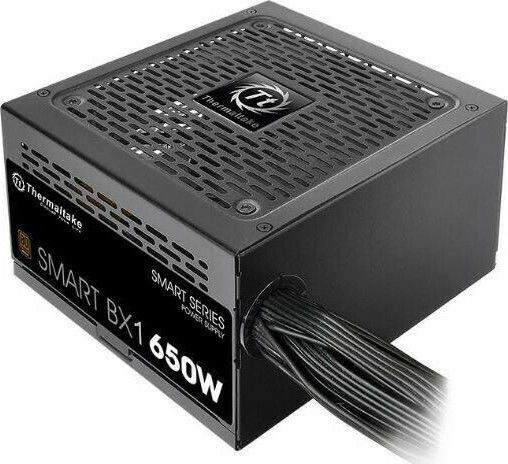 Thermaltake Smart BX1 650W Μαύρο Τροφοδοτικό Υπολογιστή Full Wired 80 Plus Bronze