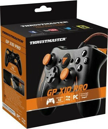 Thrustmaster GP XID Pro Ενσύρματο Gamepad για PC Μαύρο