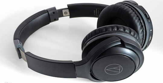Audio Technica ATH-SR30BT Bluetooth Wireless Over Ear Headphones with 70 hours of Operation Black