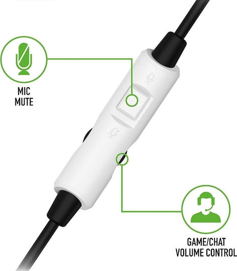 Stealth Bundle Referee Edition On Ear Gaming Headset με σύνδεση 3.5mm Λευκό