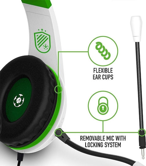 Stealth Bundle Referee Edition On Ear Gaming Headset με σύνδεση 3.5mm Λευκό