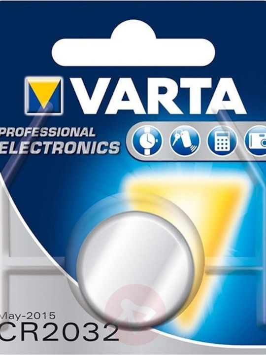 Varta Professional Electronics Μπαταρία Λιθίου Ρολογιών CR2032 3V 1τμχ