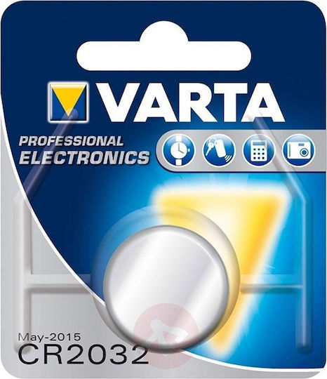 Varta Professional Electronics Lithium Watch Battery CR2032 3V 1pcs