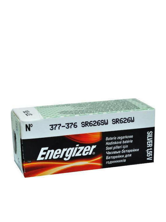 Energizer 377 Silver Oxide Watch Battery SR66 1.55V 1pcs