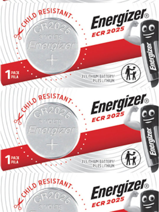 Energizer Baterie Litiu pentru ceasuri CR2025 3V 1buc