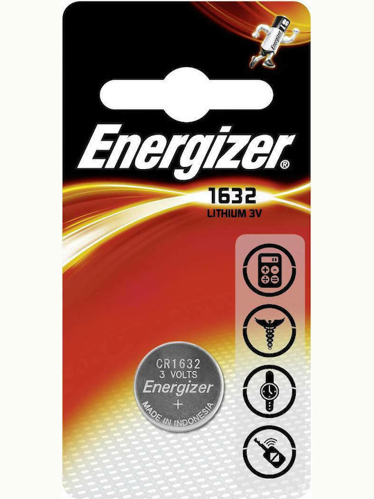 Energizer Μπαταρία Λιθίου Ρολογιών CR1632 3V 1τμχ