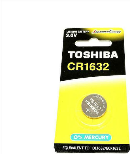 Toshiba Bp-1c Batterie Lithium für Uhren CR1632 3V 1Stück