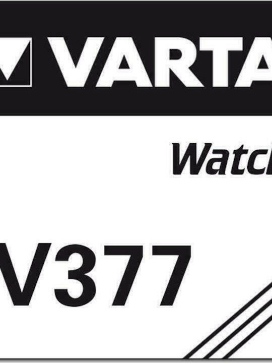 Varta V377 Μπαταρία Silver Oxide Ρολογιών SR66 1.55V 1τμχ