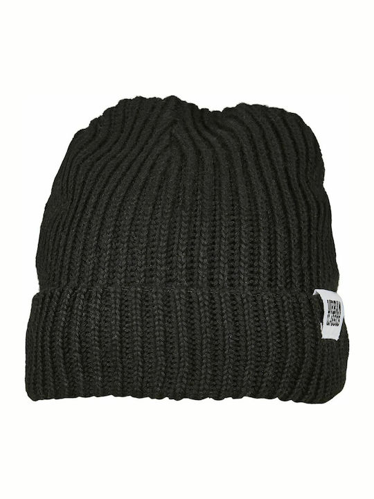 TB3863 Beanie Beanie with Rib Knit in Black color