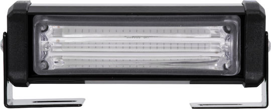 GloboStar Pro Series Μπάρες Σήμανσης Οχήματος Αστυνομίας για Αυτοκίνητα & Φορτηγά 13 Προγραμμάτων Φωτισμού 4τμχ LED 10-30V - Μπλε