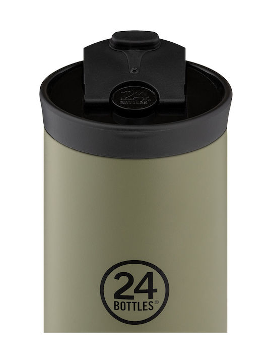 24Bottles Inox Thermo Lunch Box Travel Tumbler Green 350ml