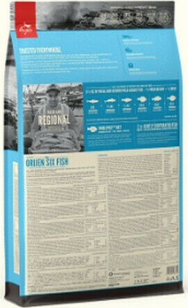 Orijen Six Fish 2kg Dry Food Grain-Free & Gluten-Free for Adult Dogs with Fish