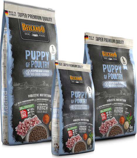 Belcando Puppy GF Poultry 12.5kg Dry Food Grain-Free for Puppies with Poultry