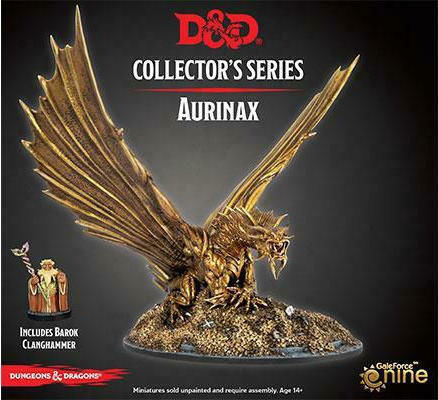 Gale Force Nine Dungeons & Dragons Collector's Series Unpainted Figure : Aurinax