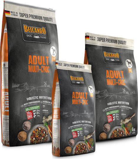 Belcando Adult Multi-Croc 1kg Dry Food Grain-Free for Adult Dogs with Rice