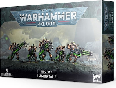 Games Workshop Warhammer 40.000 Necrons Immortals Unpainted Figures 99120110057