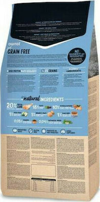 Ownat Just Grain Free 14kg Dry Food Grain Free for Adult Dogs with Lamb