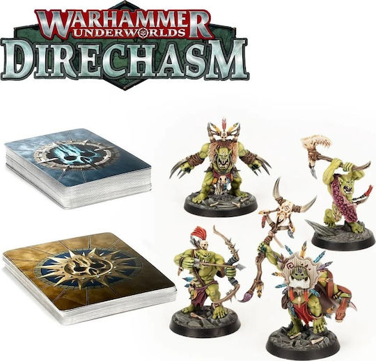 Games Workshop Warhammer Underworlds Direchasm - Hedkrakka's Madmob Figures