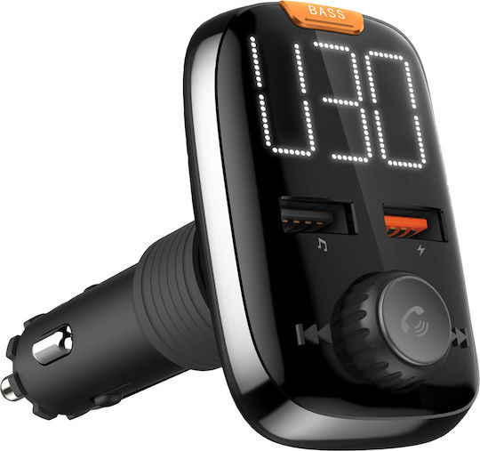 Peiying FM предавател за кола DM-0465-2 с Bluetooth / USB
