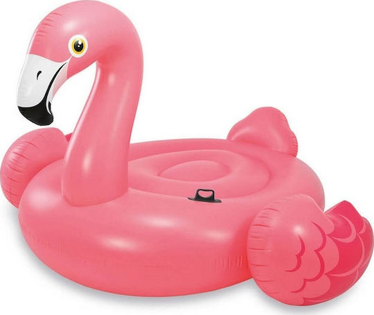 Intex Kid's Inflatable Ride On Flamingo with Handles Pink 142x137cm