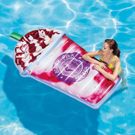 Intex Inflatable Sea Mattress Pink 198x97cm