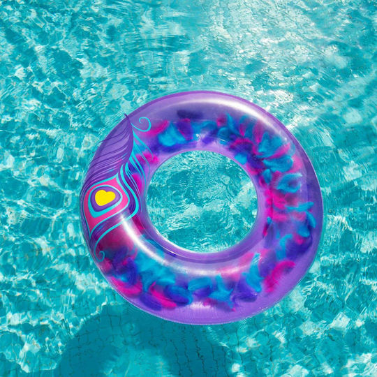 Bestway Flirty Feather Inflatable Sunshade for the Sea Purple 91cm.