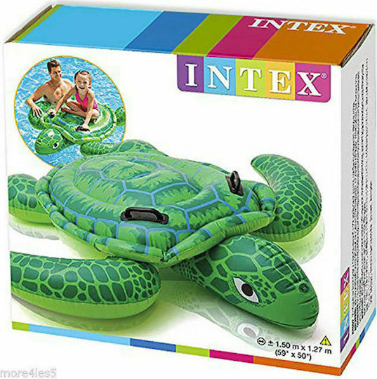 Intex Kinder-Equipment Weiterfahren Meeres Schildkröte mit Griffen Grüne