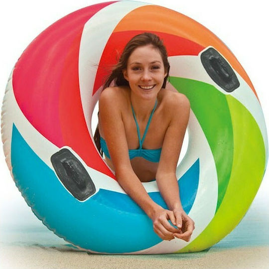Intex Дъгов Пояс За Плаж с Дръжки 120x122см