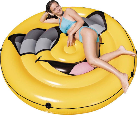 Intex Cool Guy Island Aufblasbares Strandmatratze 2 Personen Gelb 173x173cm